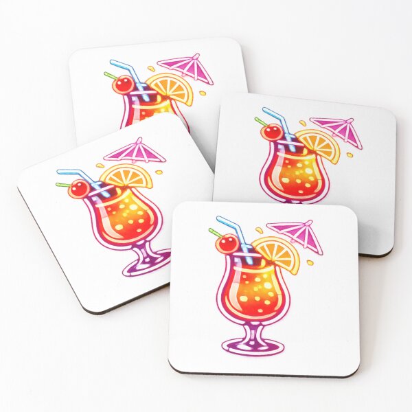 Item preview, tropical cocktail drink designed and sold by hiperdinotees.