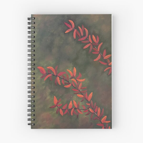 Item preview, Copper and Rust Leaves Oil Painting designed and sold by Krista-Joan-Art.