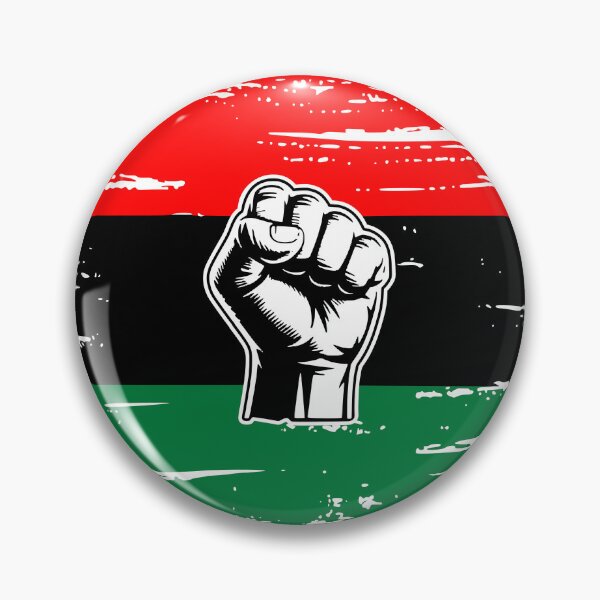 Item preview, Pan African Power Fist Afro Pride Vintage Protest Symbol designed and sold by EthosWear.