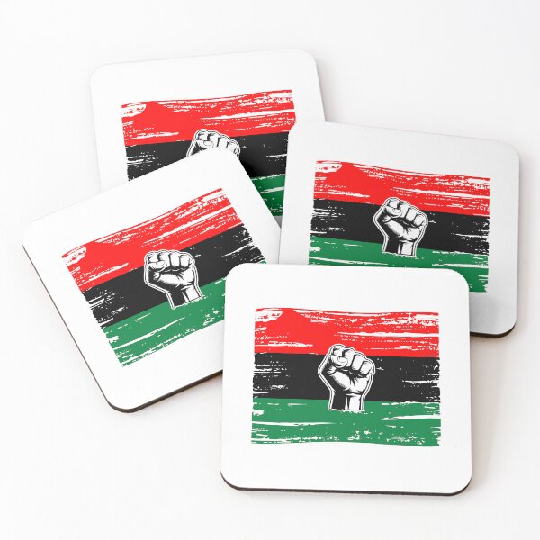 Item preview, Pan African Power Fist Afro Pride Vintage Protest Symbol designed and sold by EthosWear.