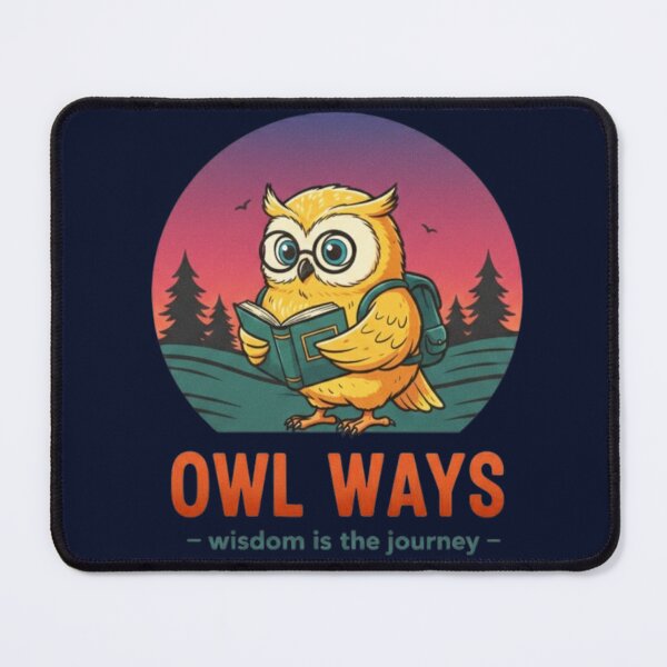 Item preview, Owl Ways – Wisdom Is the Journey Design designed and sold by Dogandesighn.