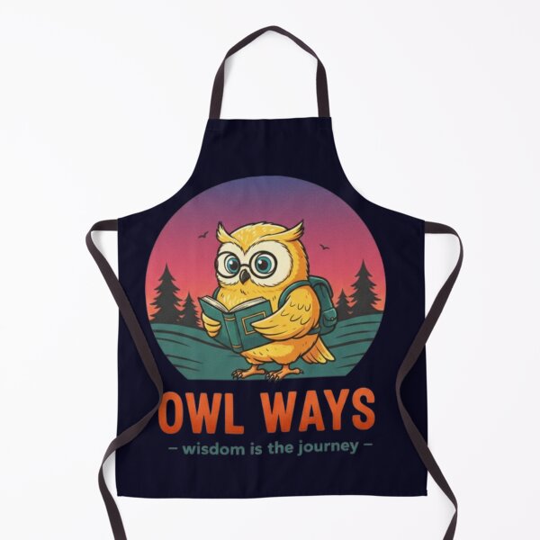 Item preview, Owl Ways – Wisdom Is the Journey Design designed and sold by Dogandesighn.