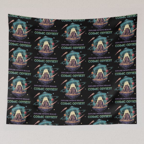 Item preview, Cosmic Odysesy – Explore Infinite Realms Design designed and sold by Dogandesighn.