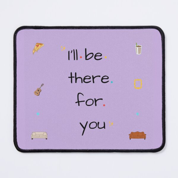 Item preview, I’ll Be There for You – Soft Pastel Quote Design designed and sold by Nanobloom.