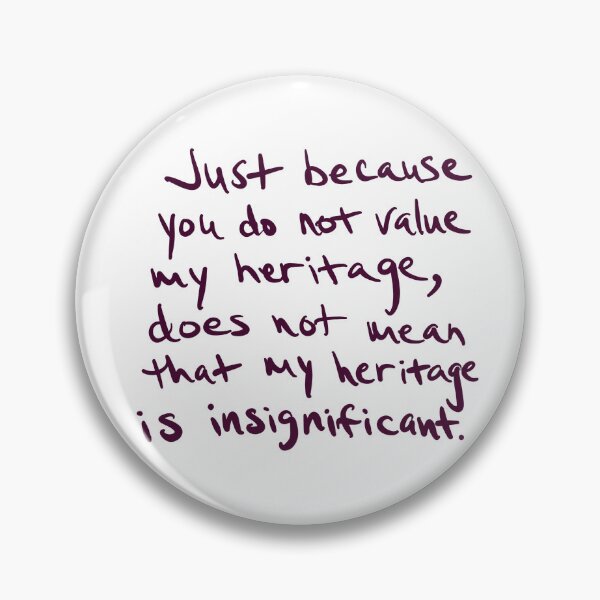 Item preview, Everyone’s heritage is valuable! designed and sold by abeink.