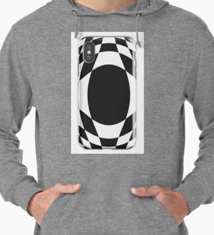 #black, #white, #chess, #checkered, #pattern, #abstract, #flag, #board Lightweight Hoodie