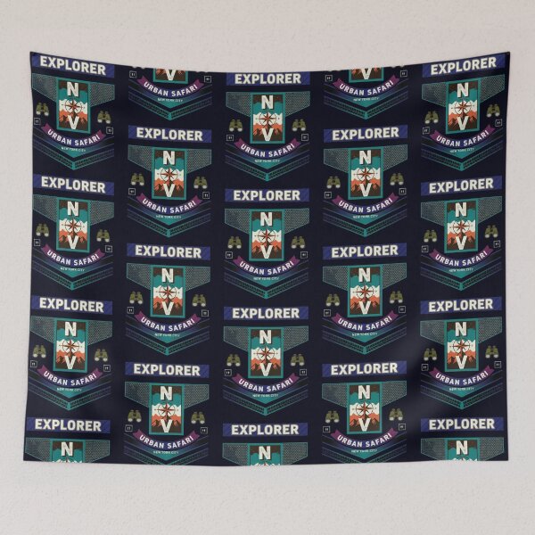 Item preview, Explorer – Urban Safari Adventure Badge designed and sold by Dogandesighn.