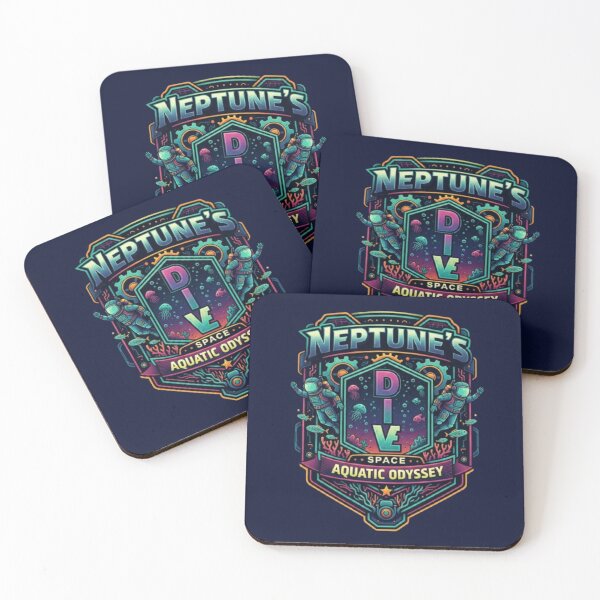 Item preview, Neptune’s Dive – Space Aquatic Odyssey designed and sold by Dogandesighn.