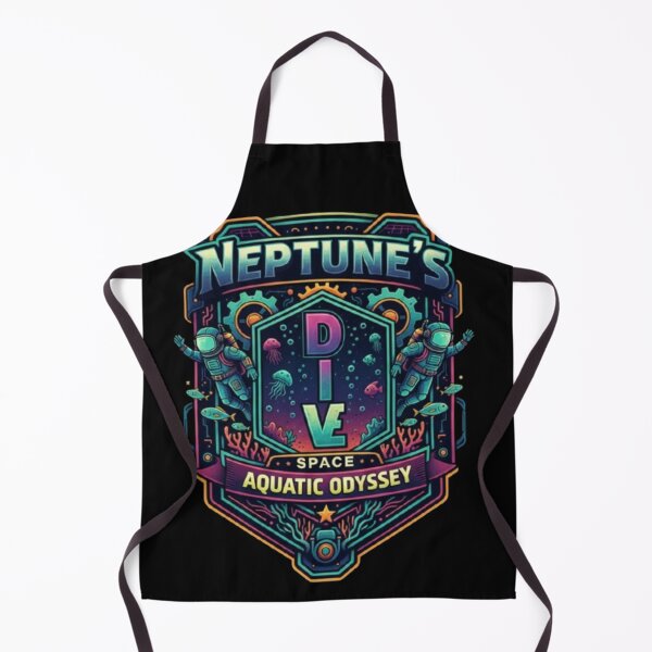 Item preview, Neptune’s Dive – Space Aquatic Odyssey designed and sold by Dogandesighn.
