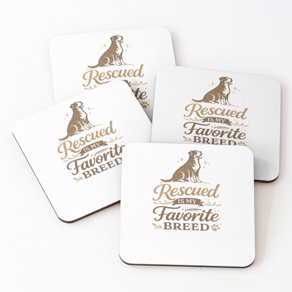 Item preview, Rescued Is My Favorite Breed designed and sold by edman765.