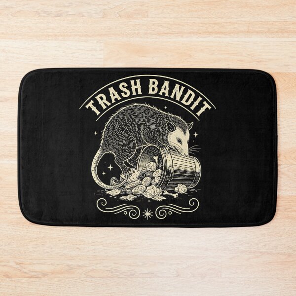 Item preview, Vintage Trash Bandit Opossum Line Art Design designed and sold by NatureUnleashed.