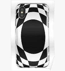 #black, #white, #chess, #checkered, #pattern, #abstract, #flag, #board Poster