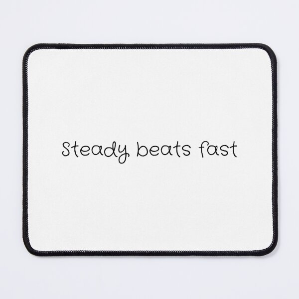 Item preview, Steady Beats Fast – Discipline & Long-Term Mindset Minimalist Quote designed and sold by AXIS-EQUILIBRIO.