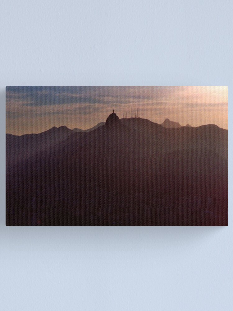 Alternate view of Sunset in Rio Canvas Print