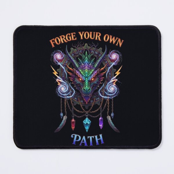 Item preview, Forge Your Own Path – Mystic Dragon Emblem designed and sold by Dogandesighn.