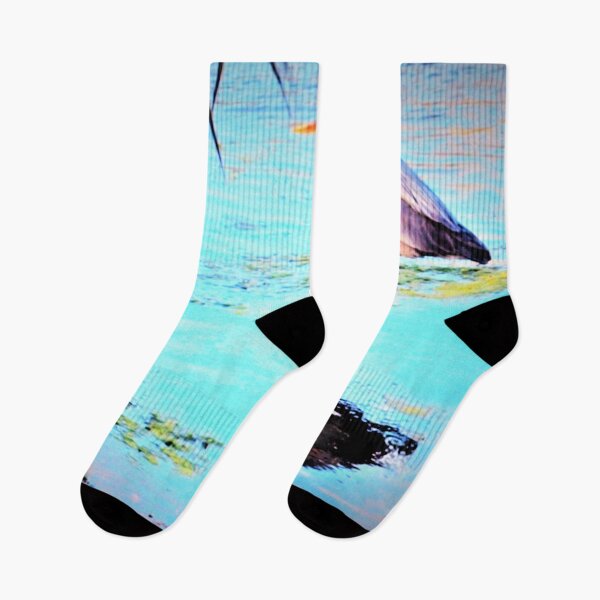 Item preview, Great blue under palm 2 designed and sold by B. Randi Bailey.