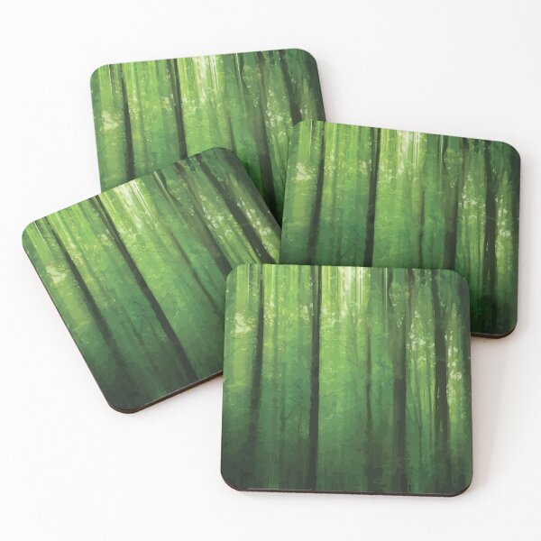 Item preview, Serene Sunlit Forest Landscape designed and sold by Arturo Daniel Garcia Palomo.