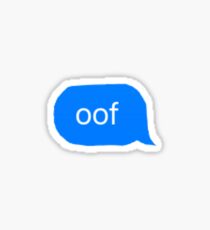 oof Sticker