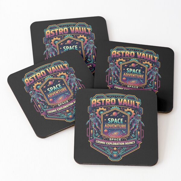 Item preview, Astro Vault – Cosmic Exploration Emblem designed and sold by Dogandesighn.