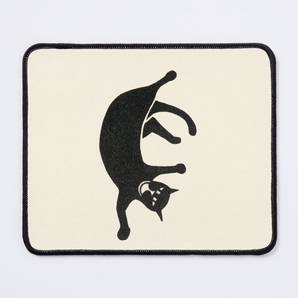 Item preview, Upside Down Cat - MCM Cat designed and sold by The Sticker Bureau.