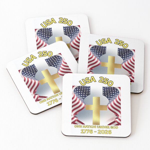 Item preview, USA 250 One Nation Under God Semiquincentenial celebration designed and sold by delvaoutfitters.