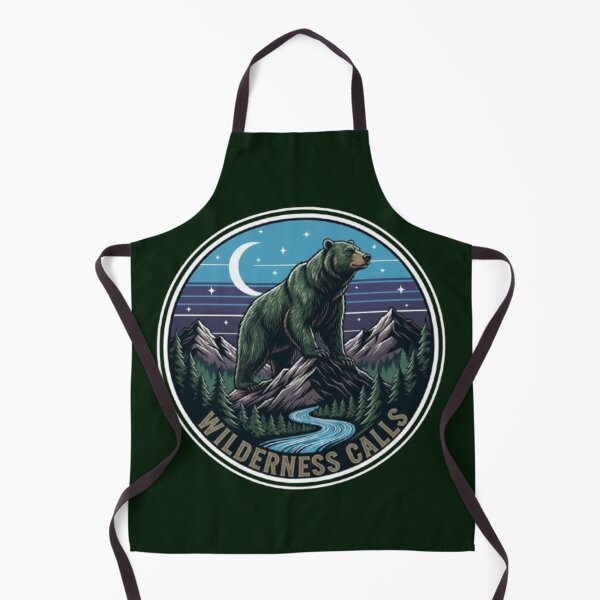 Item preview, Wilderness Calls Bear Mountain Adventure Design designed and sold by Dogandesighn.