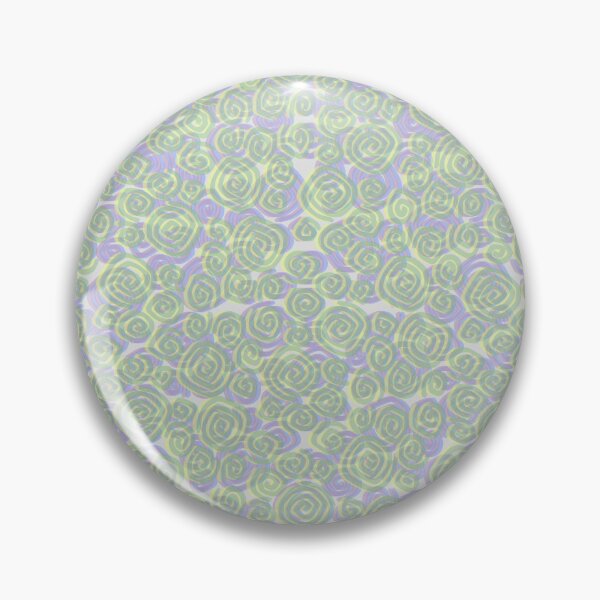 Item preview, green and blue 3D swirls designed and sold by gigi's geometric art.
