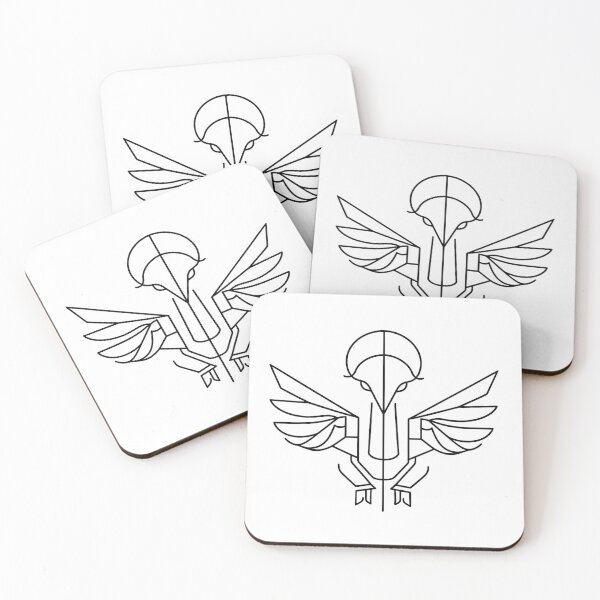 Item preview, Minimal Thai Garuda Sacred Line Art designed and sold by ArtnarongDesign.