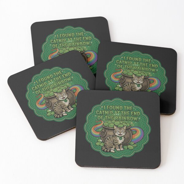 Item preview, I Found the Catnip at the End of the Rainbow designed and sold by PawPlanetPro.