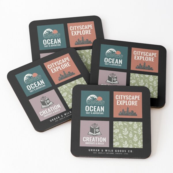 Item preview, Urban & Wild – Explore Create Live Panels designed and sold by Dogandesighn.
