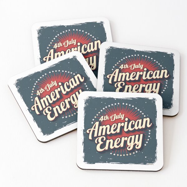 Item preview, American Energy – Retro 4th of July Patriotic Design designed and sold by relso.