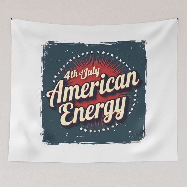 Item preview, American Energy – Retro 4th of July Patriotic Design designed and sold by relso.