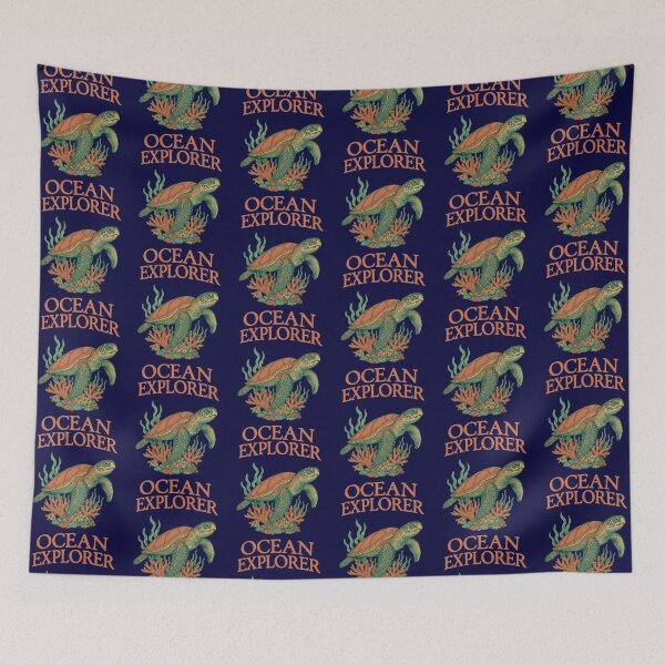 Item preview, Ocean Explorer – Sea Turtle Design designed and sold by Dogandesighn.