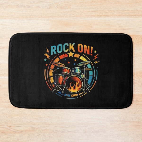 Item preview, Rock On! – Energetic Drum Set Design designed and sold by Dogandesighn.