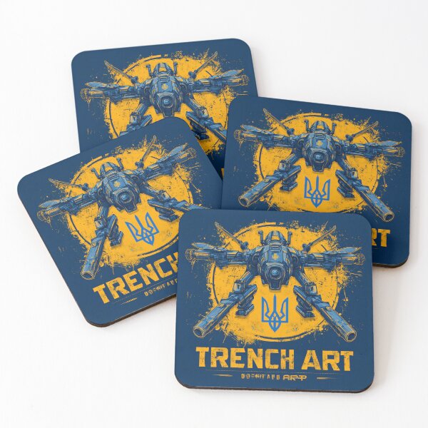 Item preview, Trench Art Trident Drone Blue Edition designed and sold by Zen Candy 3000 Travis Nicholas Zariwny.