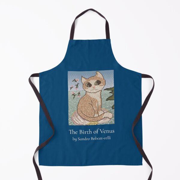 Item preview, The Birth of Venus by Sandro Bobcat-celli Funny Cat designed and sold by Sachie's Studio.