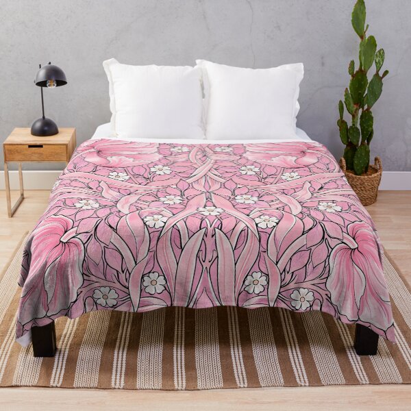 Item preview, William Morris Pimpernel Pink designed and sold by maniacfitness.