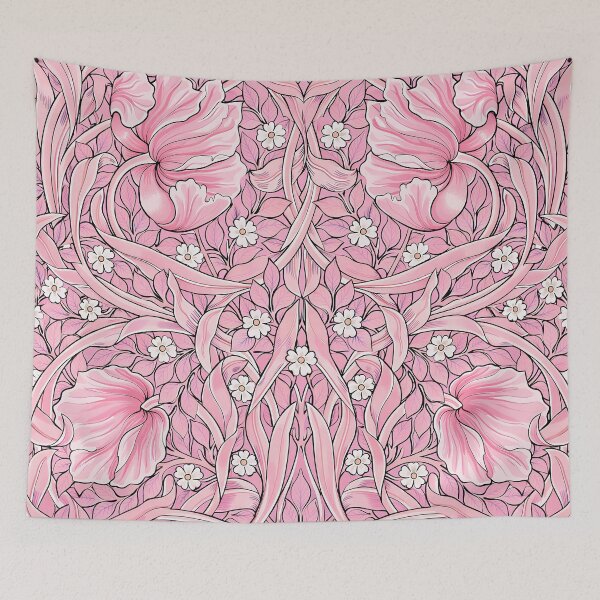 Item preview, William Morris Pimpernel Pink designed and sold by maniacfitness.