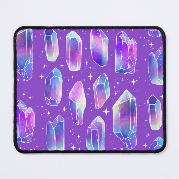 Item preview, Pastel Amethyst Crystal Galaxy Aesthetic Celestial Crystal Art designed and sold by Crystal Moon.