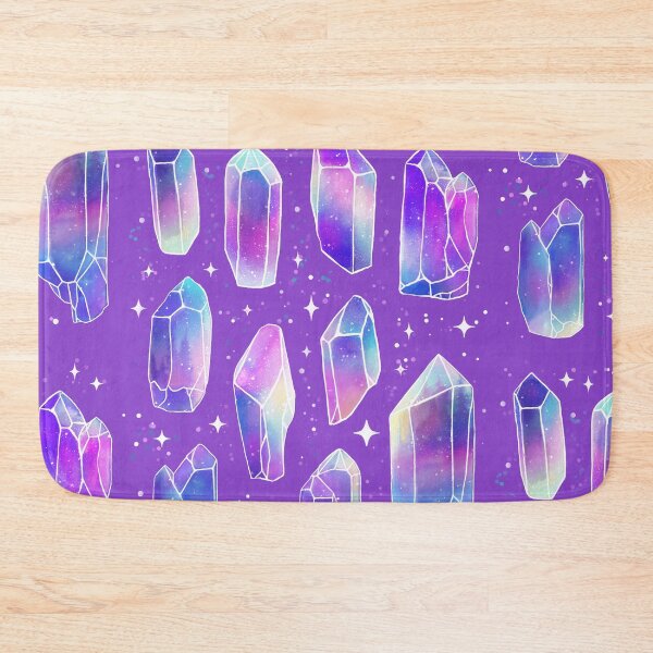Item preview, Pastel Amethyst Crystal Galaxy Aesthetic Celestial Crystal Art designed and sold by Crystal Moon.