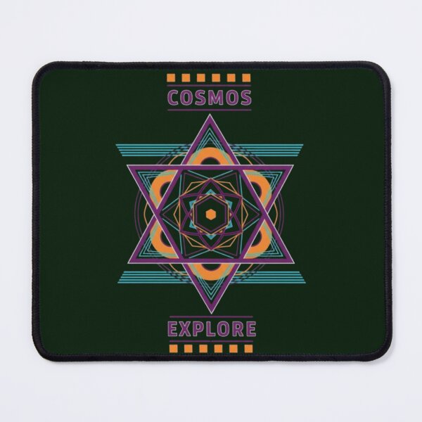 Item preview, “Cosmos Explore – Geometric Mandala Space Art” designed and sold by Dogandesighn.
