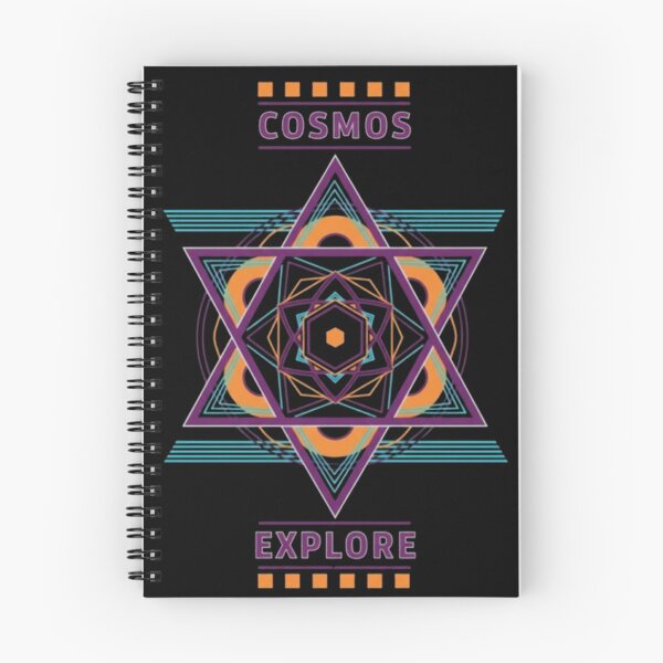 Item preview, “Cosmos Explore – Geometric Mandala Space Art” designed and sold by Dogandesighn.