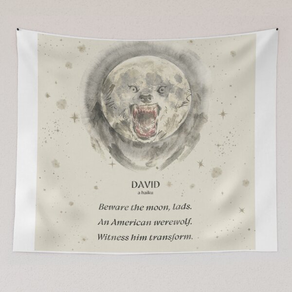Item preview, David - A Haiku (WITH TITLE) designed and sold by Talking Threads.