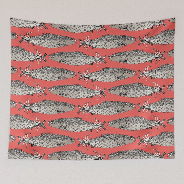 Item preview, steampunk salmon coral designed and sold by scrummy.