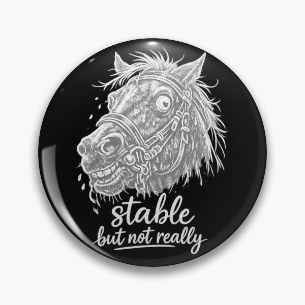 Item preview, Stable But Not Really Funny Equestrian Horse Lover designed and sold by Ali-printshop.