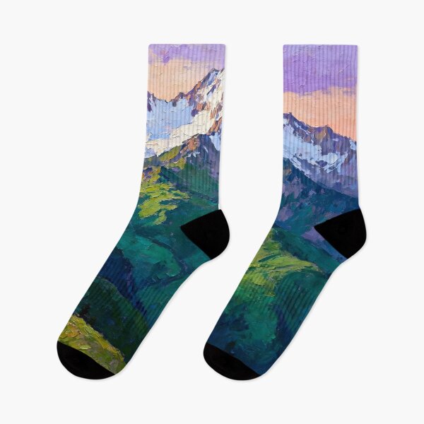 Item preview, Mountain Hues At Magic Hour designed and sold by Glimmersmith.