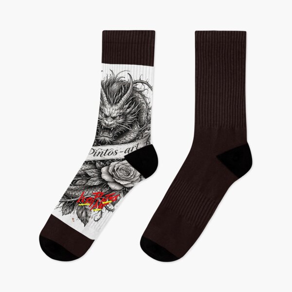 Item preview, Chinese dragon and tattoo style designed and sold by leonardopintos.