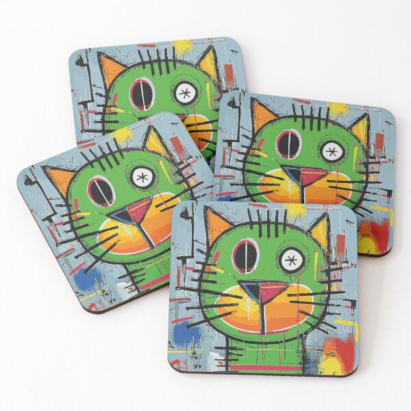Item preview, Graffiti Cat Street Art Figure designed and sold by drizzd.