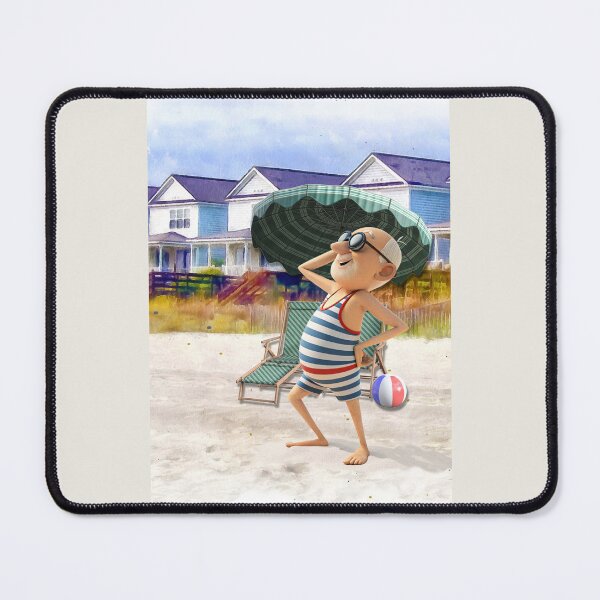 Item preview, WHAT A GLORIOUS DAY AT THE BEACH designed and sold by Tammera.