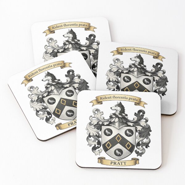 Item preview, The Pratt Family Coat of Arms designed and sold by BagTown Clans.